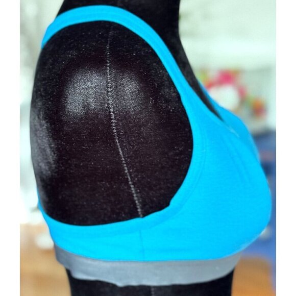 Under Armour Get Set Go Sports Bra-36-A Electric Blue - Picture 5 of 8